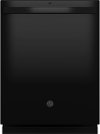 GDT550PGRBB GE Black Dishwasher with Front Control
