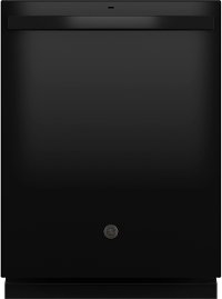 GDT550PGRBB GE Black Dishwasher with Front Control