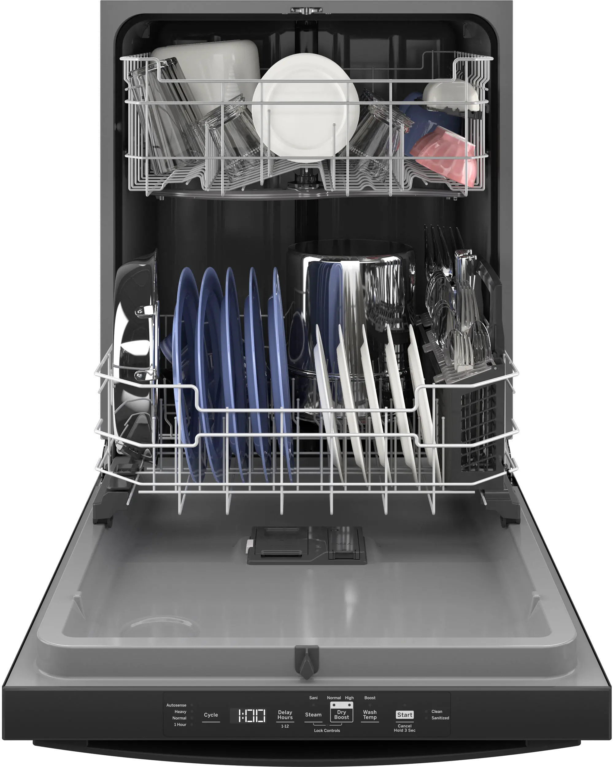 GDT550PGRBB GE Top Control Dishwasher - Black-4