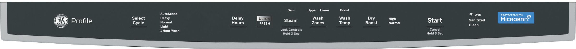 PDT755SYRFS GE Profile Dishwasher with Towel Bar Handle - Stainless Steel-4