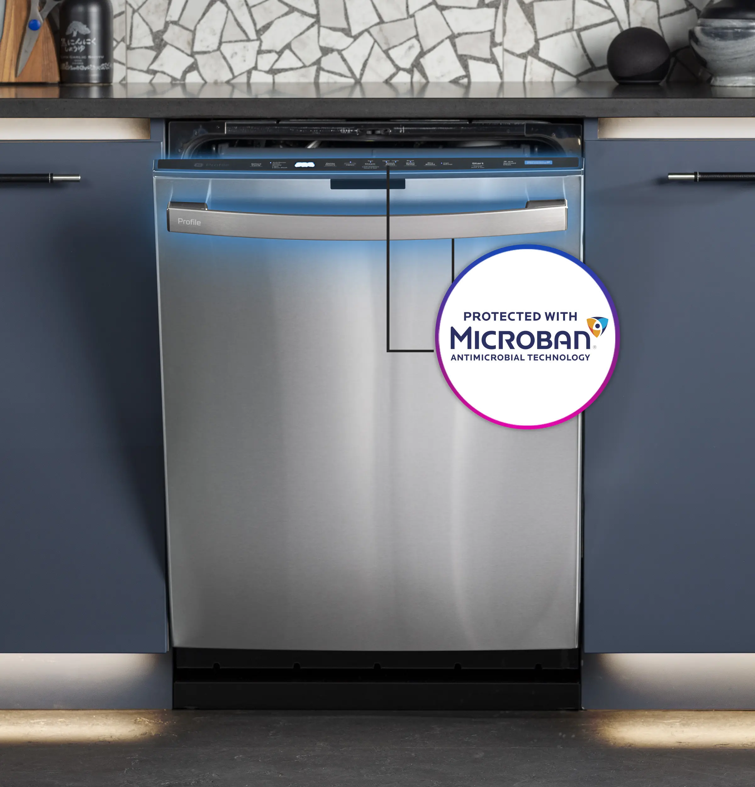 PDT755SYRFS GE Profile Top Control Dishwasher - Stainless Steel-10