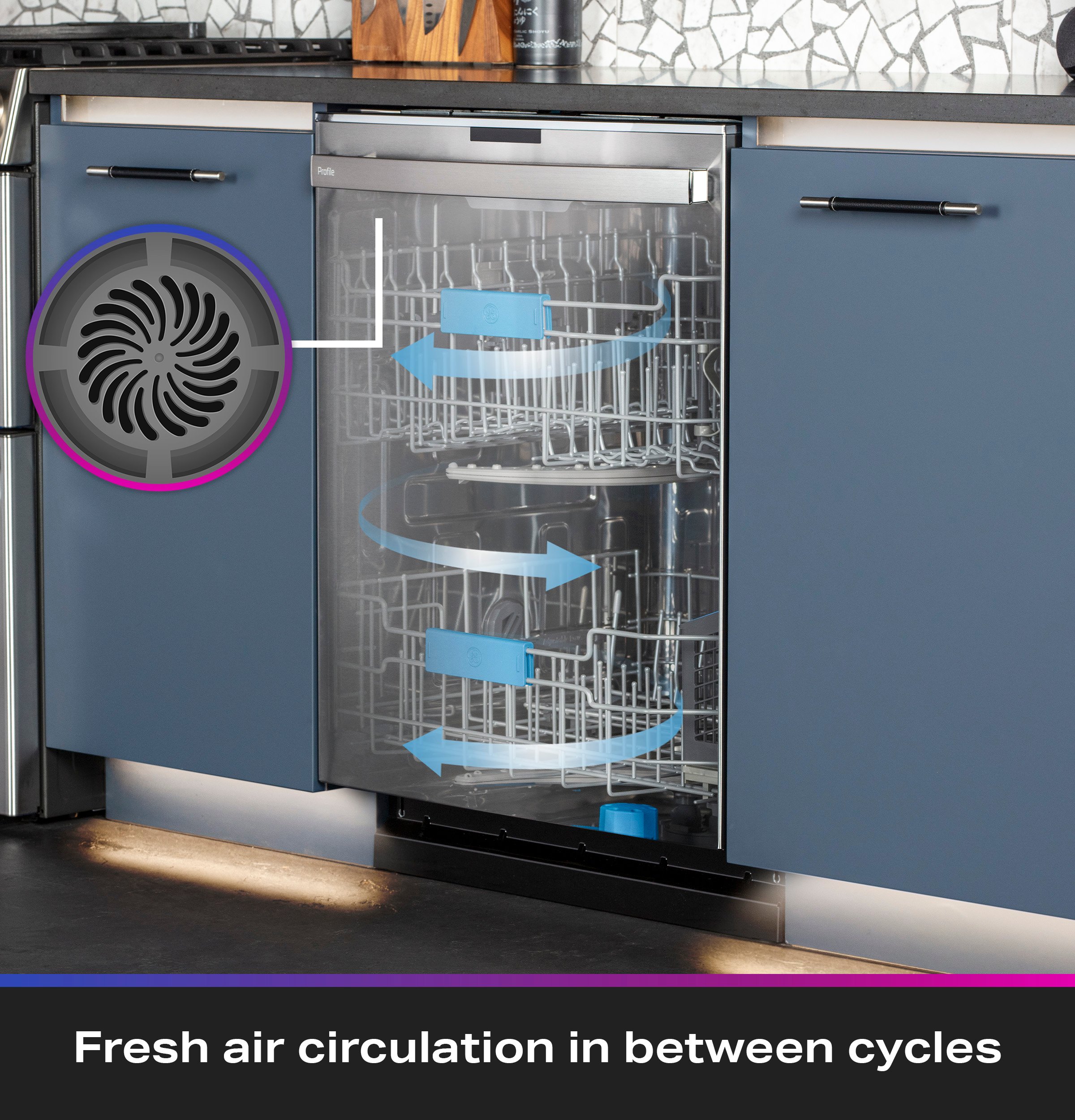 PDP755SYRFS GE Profile Dishwasher with Stainless Steel Tub - Stainless Steel-12