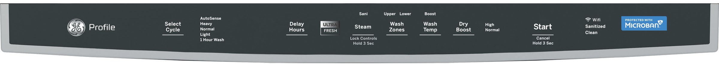 PDP755SYRFS GE Profile Dishwasher with Stainless Steel Tub - Stainless Steel-4