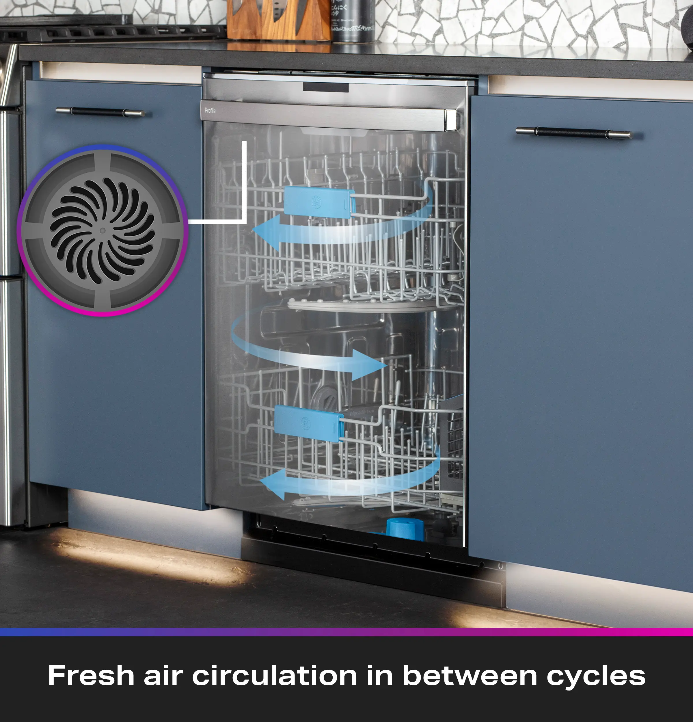 PDP755SYRFS GE Profile Top Control Dishwasher - Stainless Steel-12