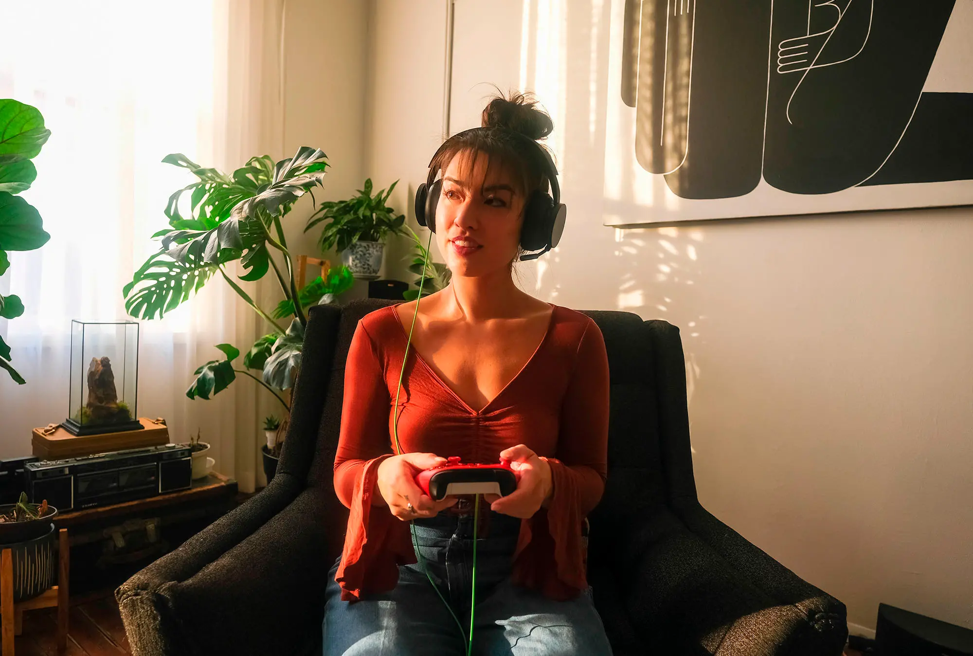 Microsoft Xbox X/S Wired Stereo Headset-4
