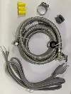 Dishwasher Install Kit with Wire Nuts, Cord Clamp and Hose Clamp