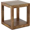 Maya Brindled Ash End Table