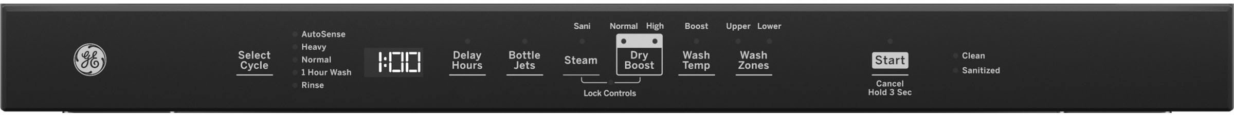 GDT630PYRFS GE Dishwasher with Top Control - 24 Inch, Stainless Steel-4
