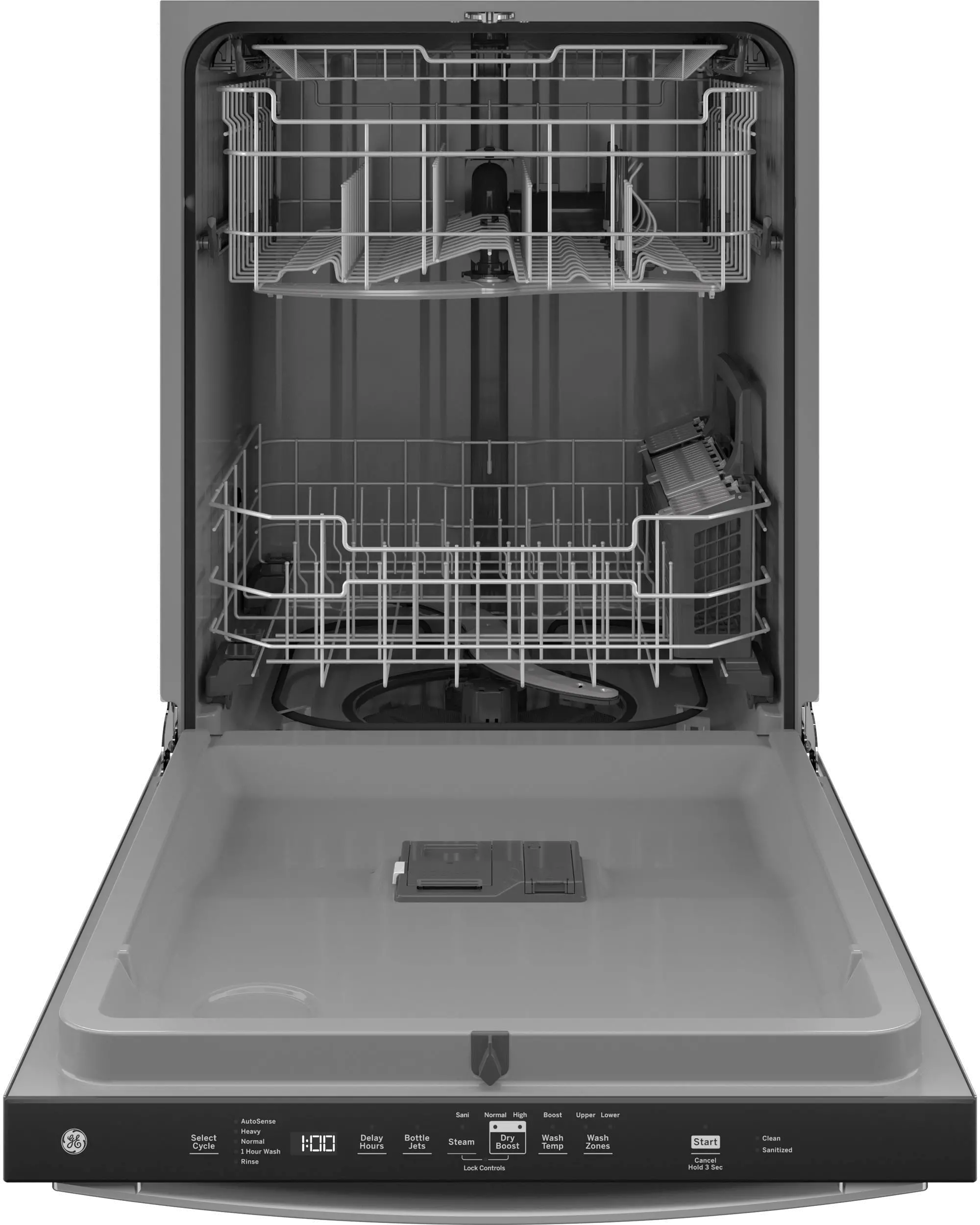 GDT630PYRFS GE Top Control Dishwasher - Stainless Steel-2