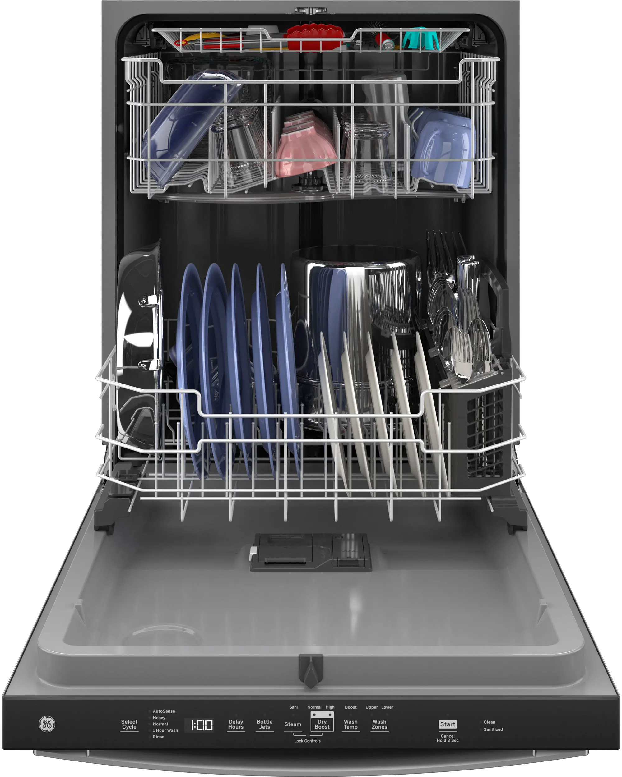 GDT630PYRFS GE Top Control Dishwasher - Stainless Steel-3