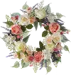 Clearance 24 Inch Mixed Floral Wreath