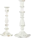 9 Inch White Candlestick
