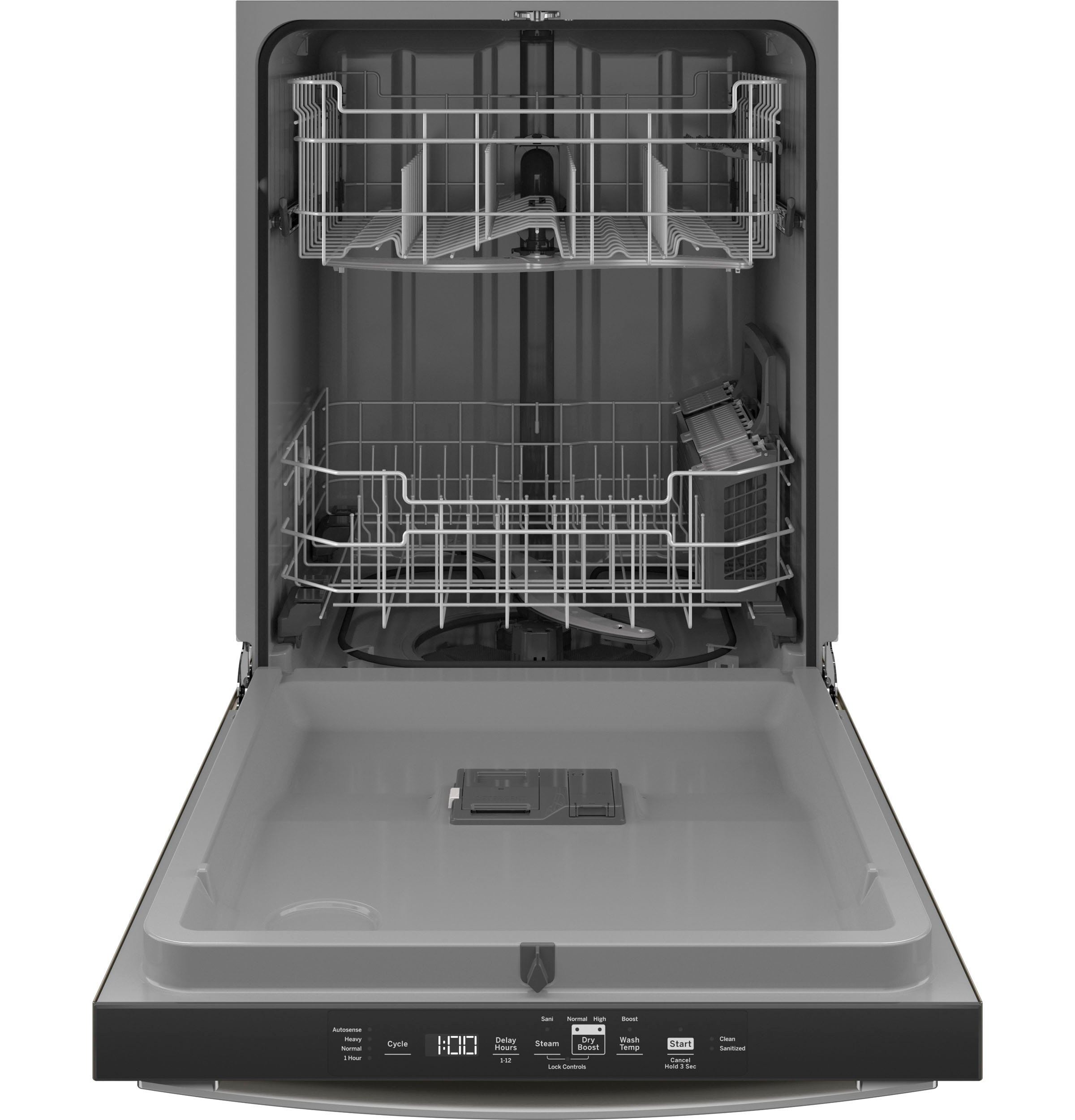 GDT550PMRES GE Dishwasher with Front Control - Fingerprint Resistant Slate-3