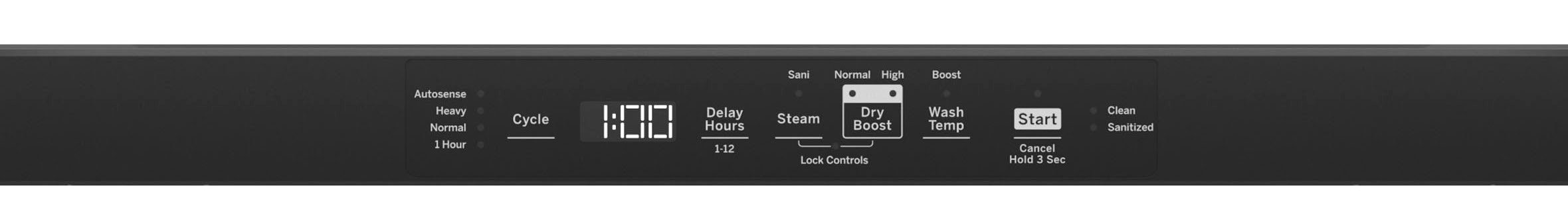 GDT550PMRES GE Dishwasher with Front Control - Fingerprint Resistant Slate-4