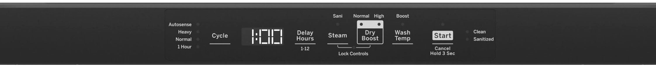 GDT550PYRFS GE Stainless Steel Dishwasher - Fingerprint Resistant-3