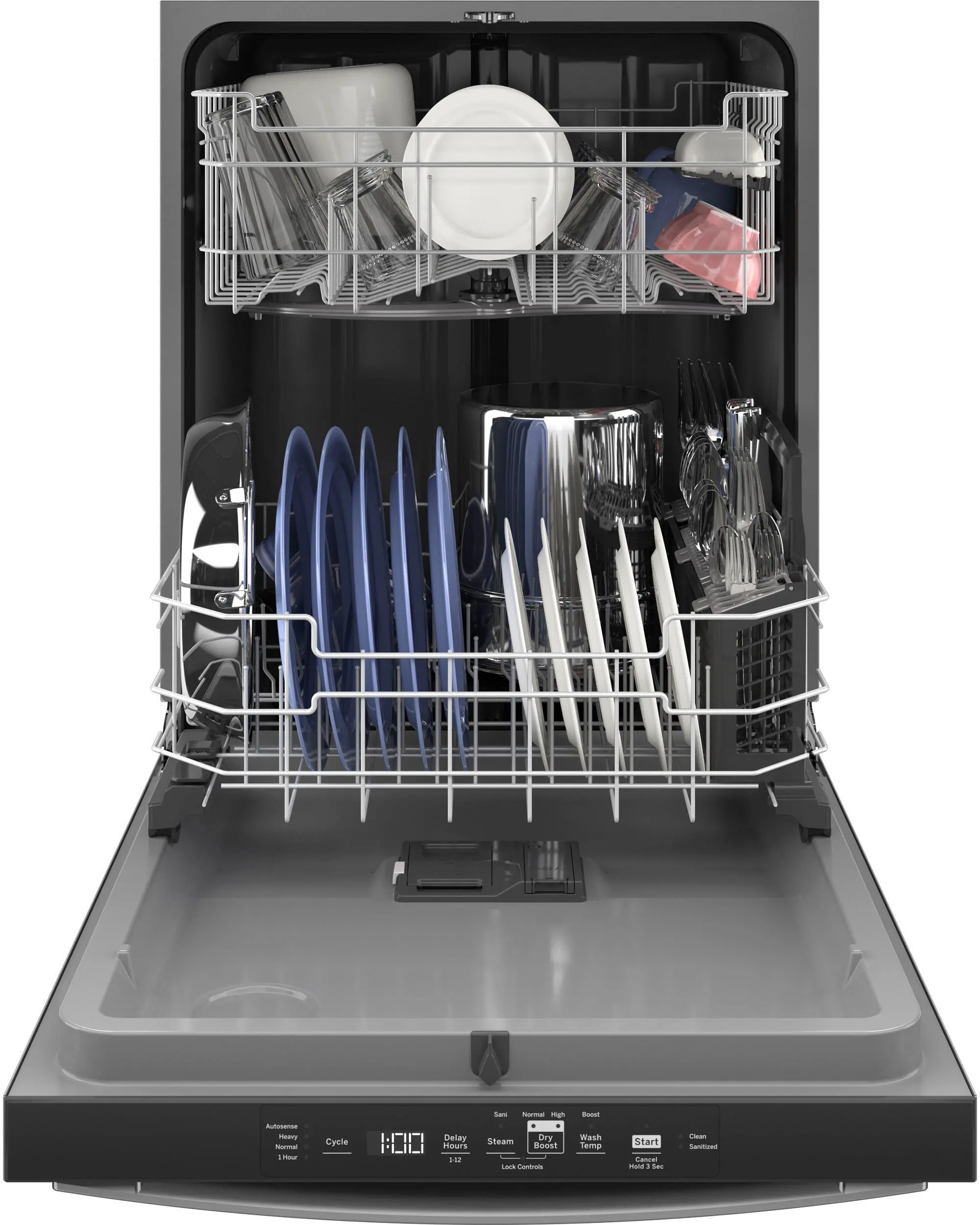 GDT550PYRFS GE Top Control Dishwasher - Stainless Steel-2