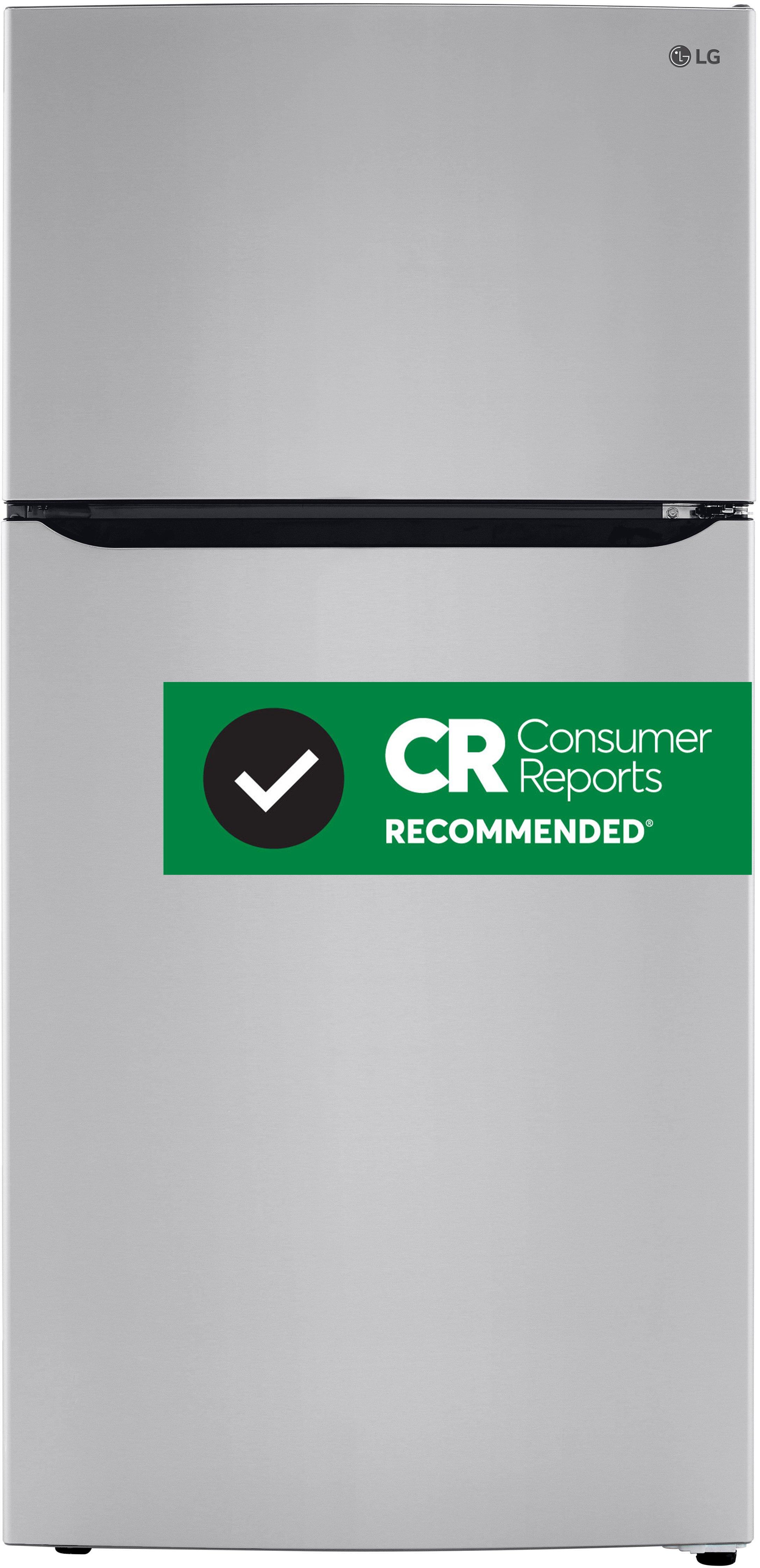 LRTLS2403S LG 23.8 cu ft Top Freezer Refrigerator - 33 W Stainless Steel-1
