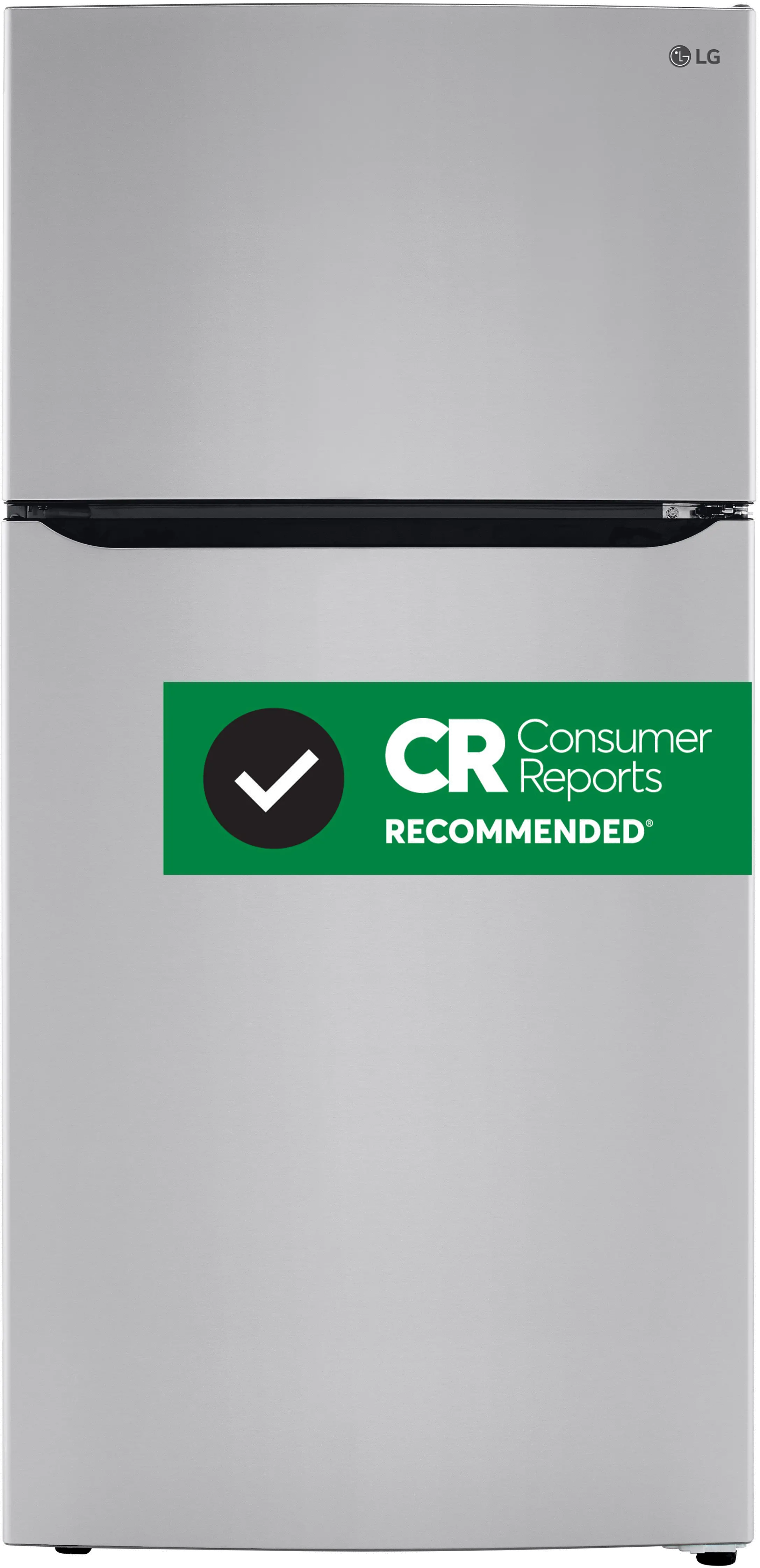 LRTLS2403S LG 23.8 cu ft Top Freezer Refrigerator - 33 W Stainless Steel-1