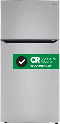 LRTLS2403S LG 23.8 cu ft Top Freezer Refrigerator - 33 W Stainless Steel