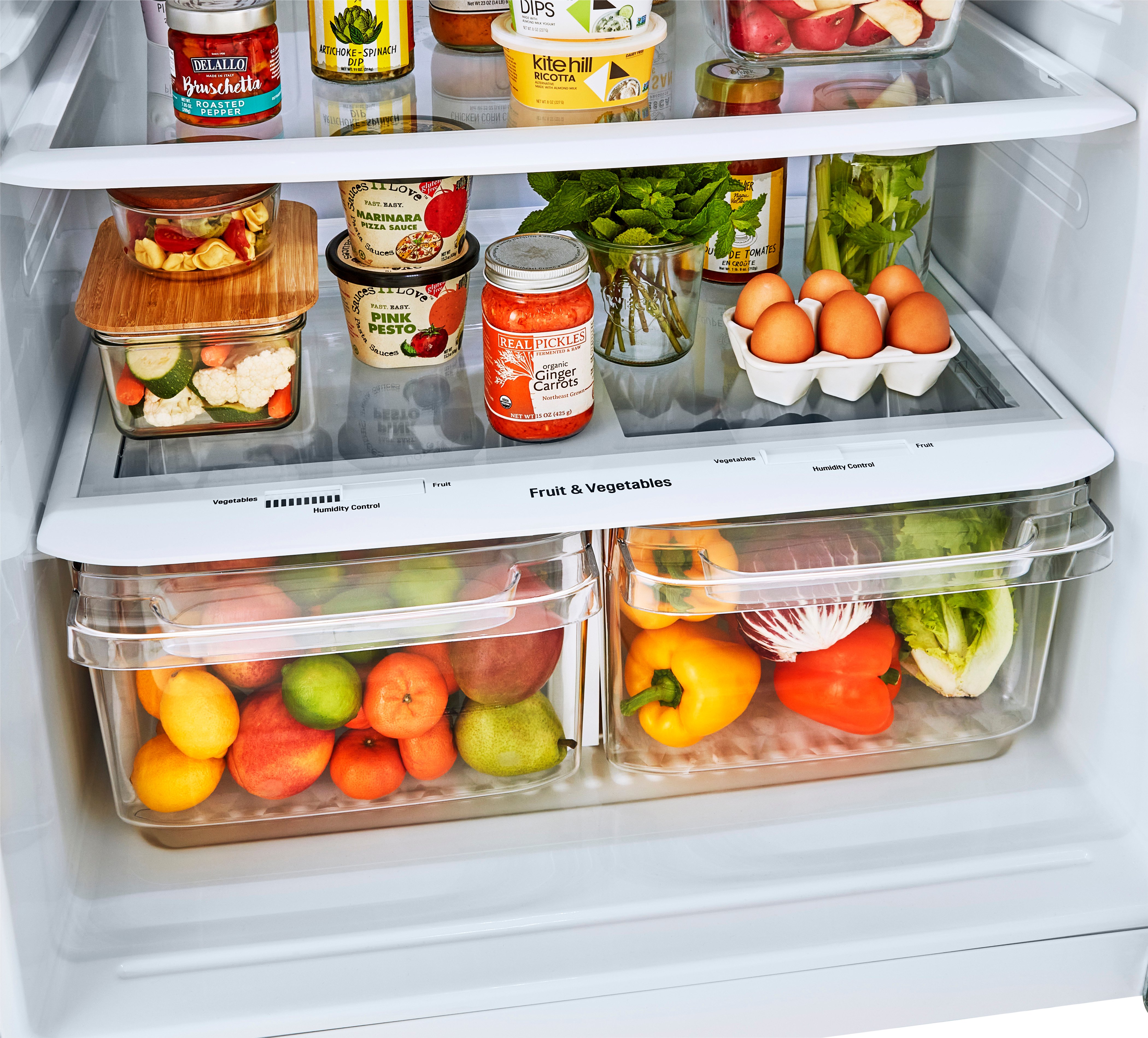 LRTLS2403S LG 23.8 cu ft Top Freezer Refrigerator - 33 W Stainless Steel-6