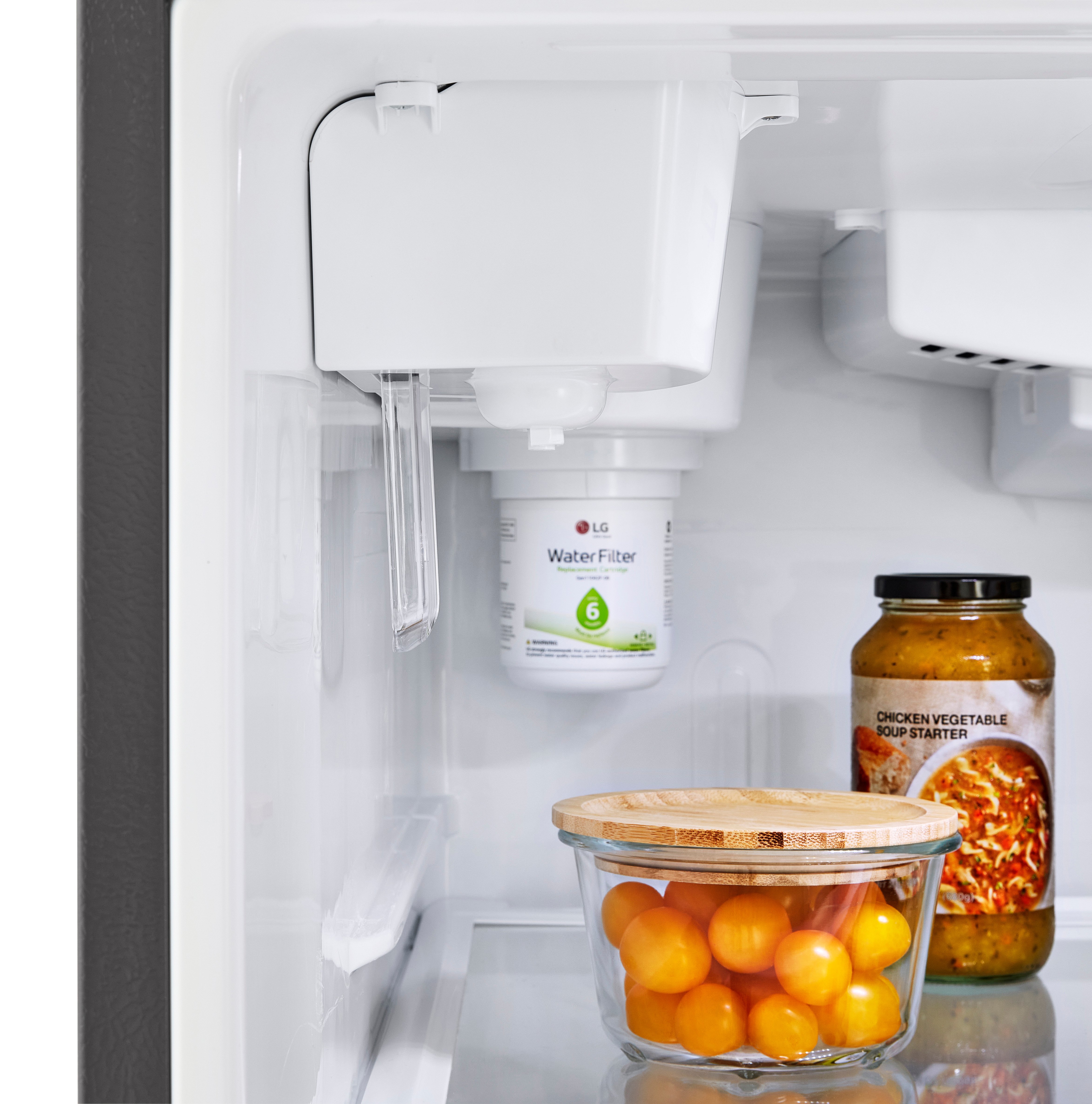 LRTLS2403S LG 23.8 cu ft Top Freezer Refrigerator - 33 W Stainless Steel-7