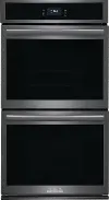 GCWD2767AD Frigidaire Gallery 7.6 cu ft Double Wall Oven - Black Stainless Steel 27 Inch
