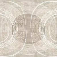 Organic Circle II Canvas Wall Art