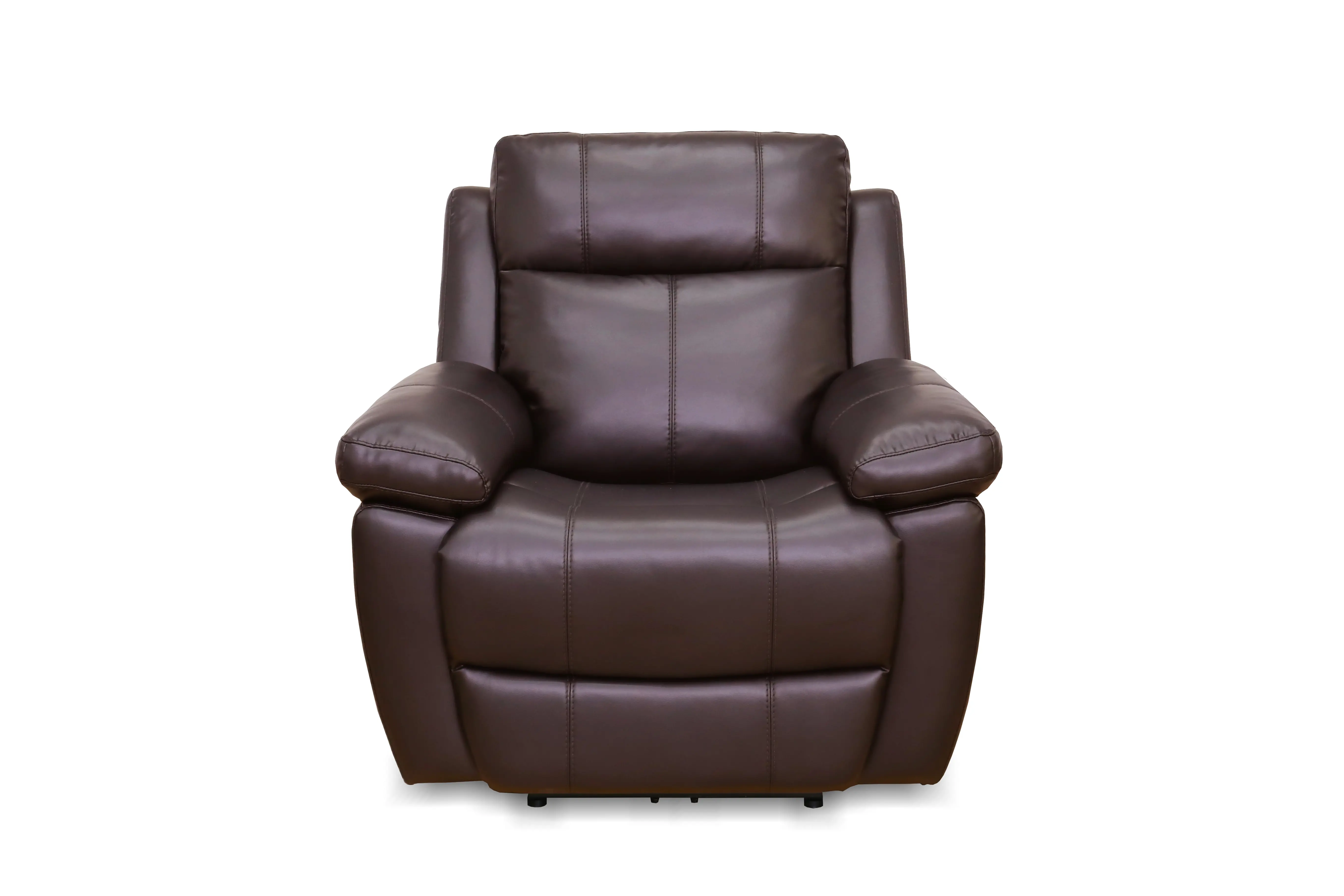Rele Chocolate Brown Wall Hugger Power Recliner-2