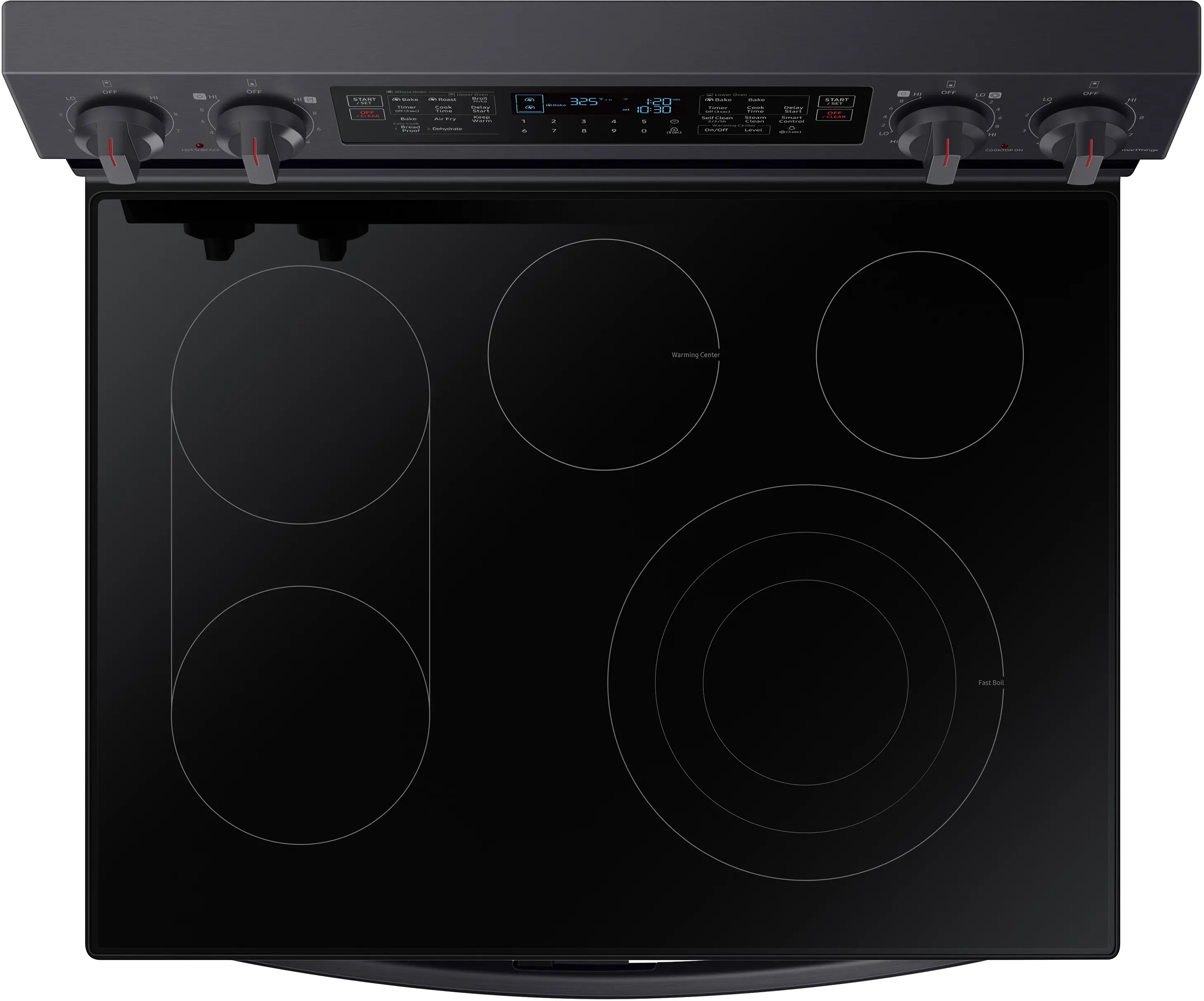 NE63A6751SG Samsung FlexDuo Electric Range - Black Stainless Steel-2