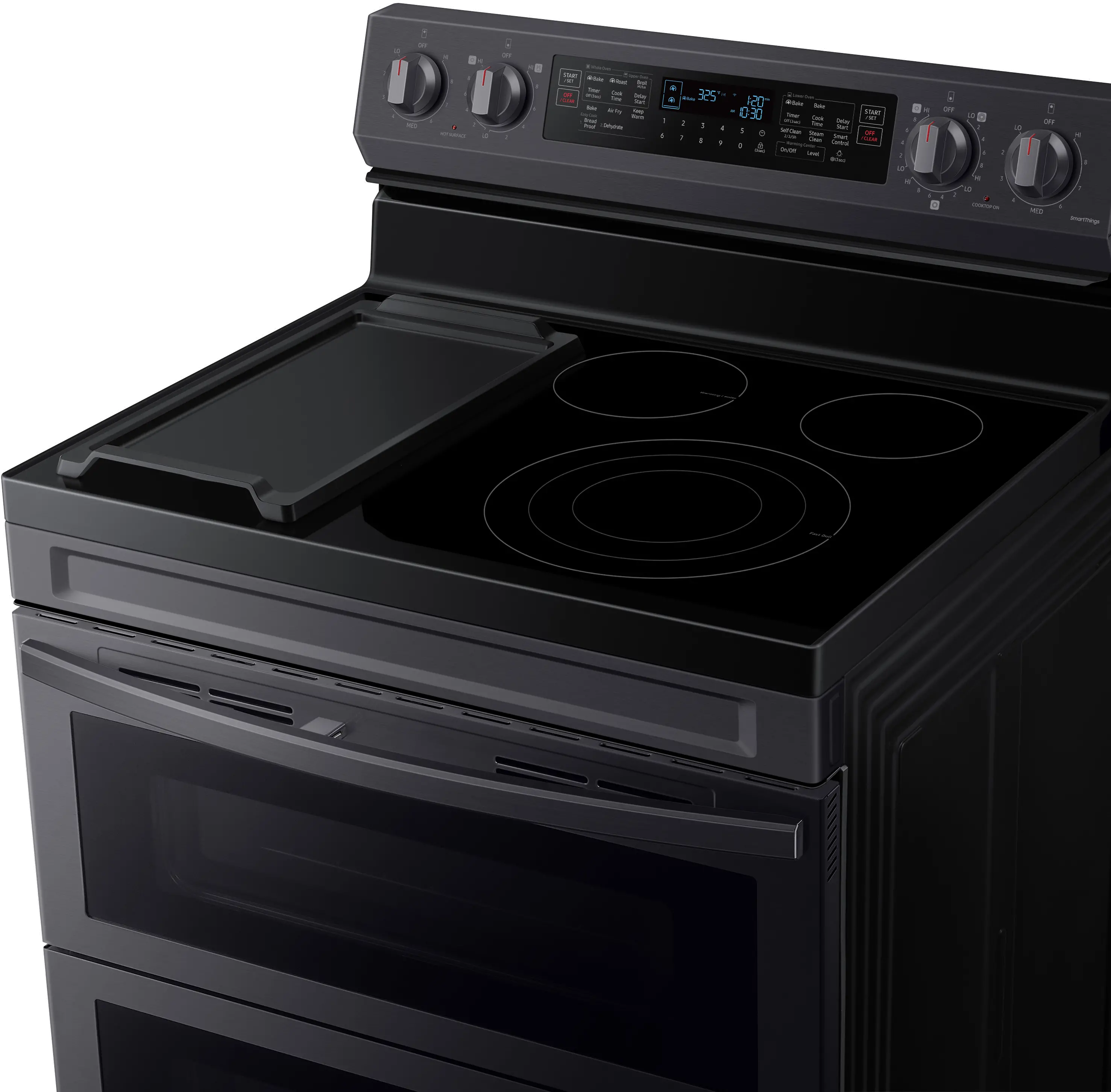 NE63A6751SG Samsung FlexDuo Electric Range - Black Stainless Steel-5