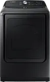 DVG52A5500V Samsung Large Capacity Gas Dryer with Sensor Dry - Brushed Black