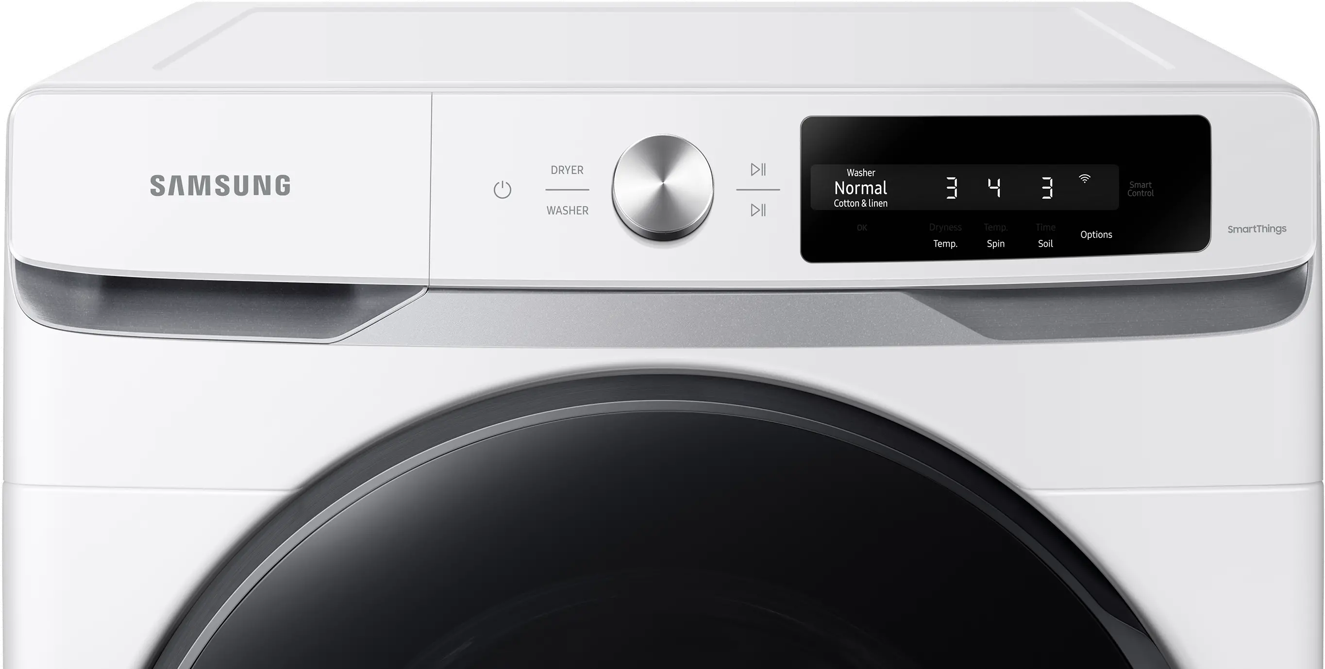 WF45A6400AW Samsung Large Capacity Front Load Washer - White, WF45A6400-2