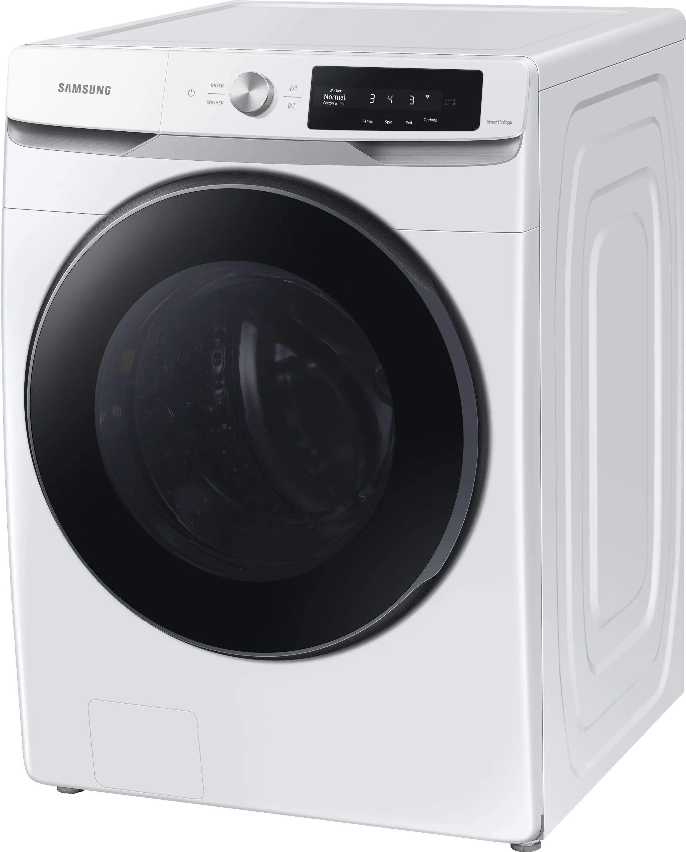 WF45A6400AW Samsung Large Capacity Front Load Washer - White, WF45A6400-4