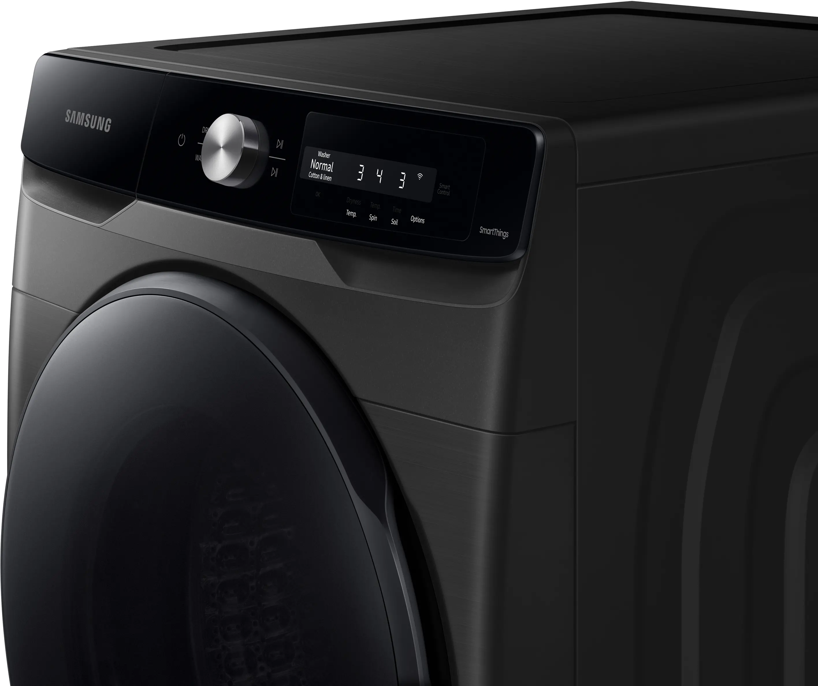 WF45A6400AV Samsung Large Capacity Front Load Washer - Black-5