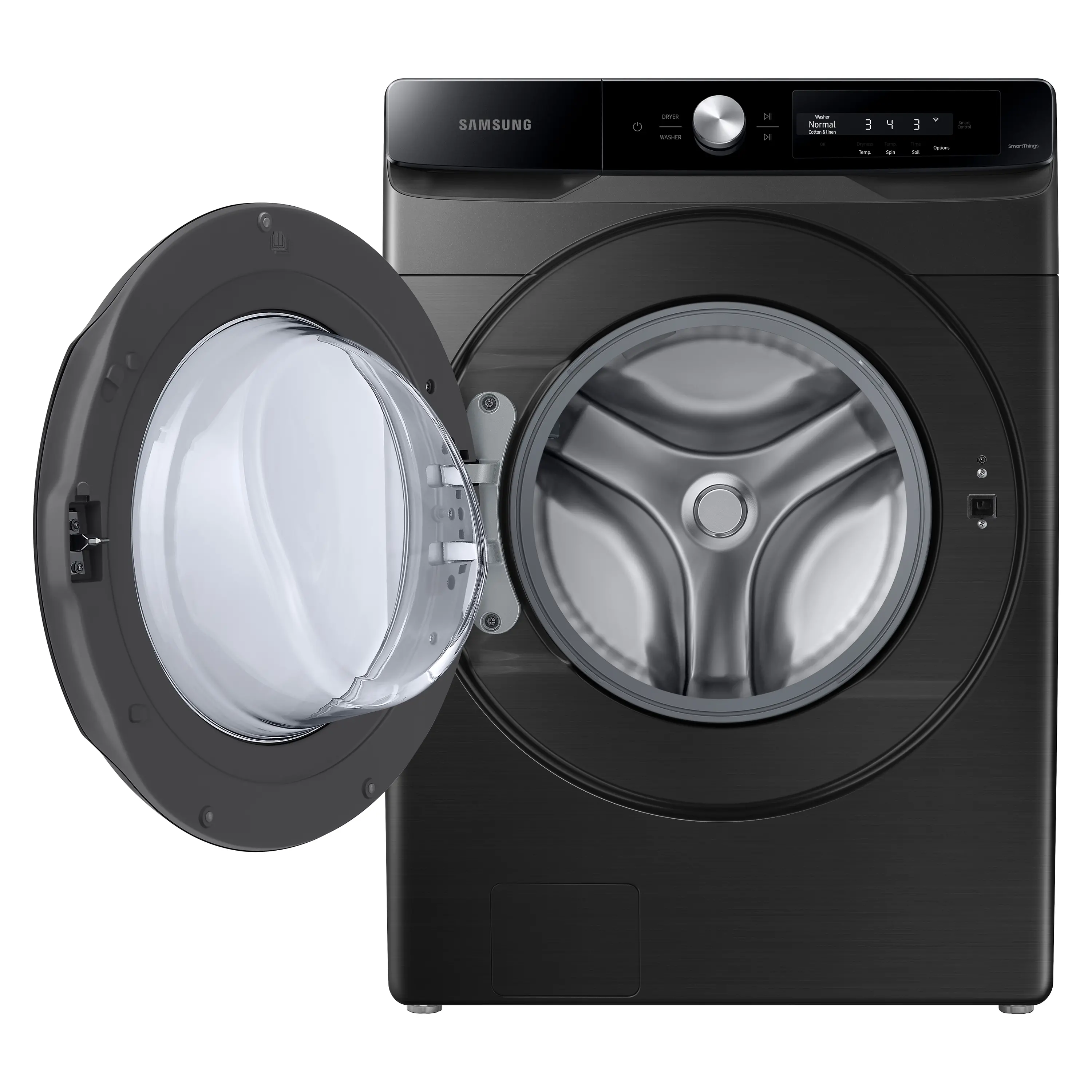 WF45A6400AV Samsung Large Capacity Front Load Washer - Black-6