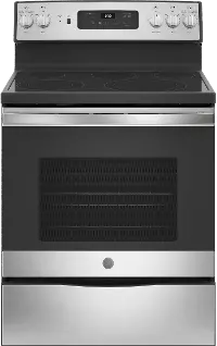 JB655SKSS GE Electric Convection Range - Stainless Steel