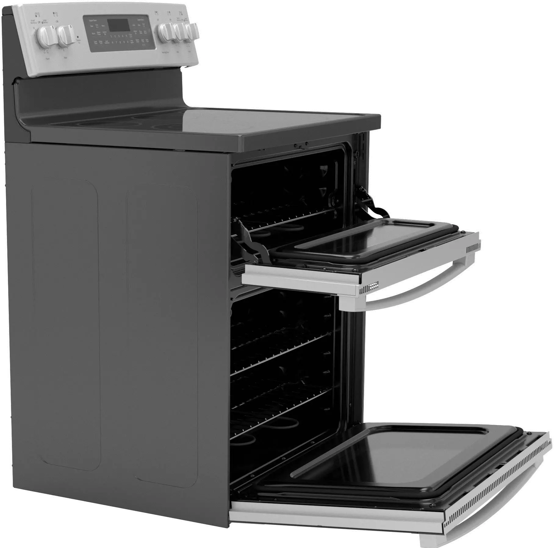 JBS86SPSS GE Double Oven Electric Range - Stainless Steel-11