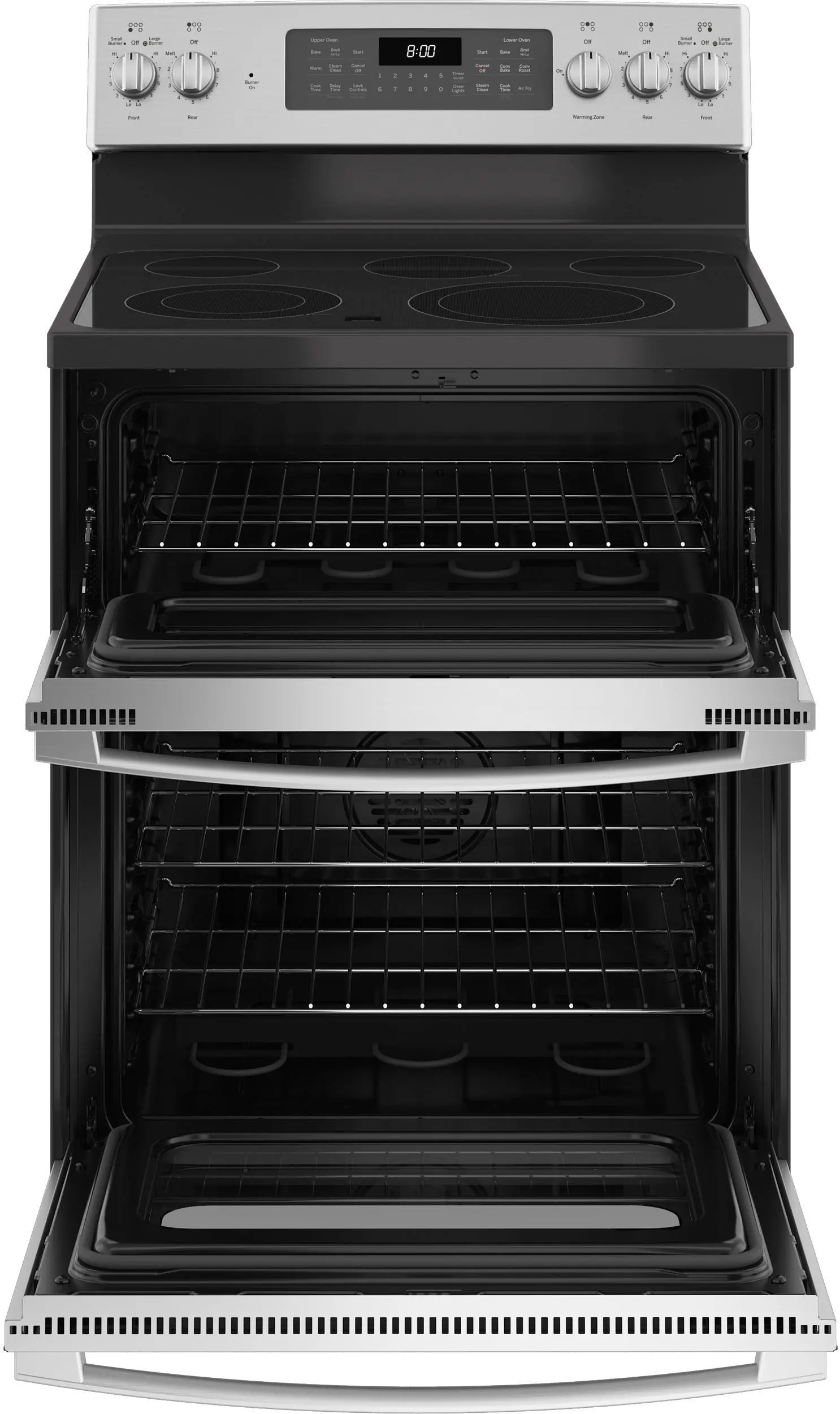 JBS86SPSS GE Double Oven Electric Range - Stainless Steel-2