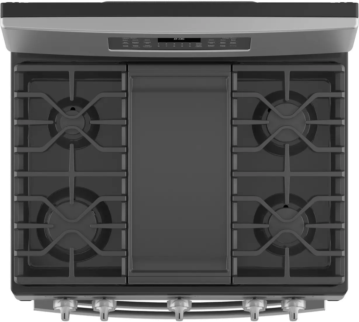 JGBS86SPSS GE Double Oven Gas Range - Stainless Steel-3