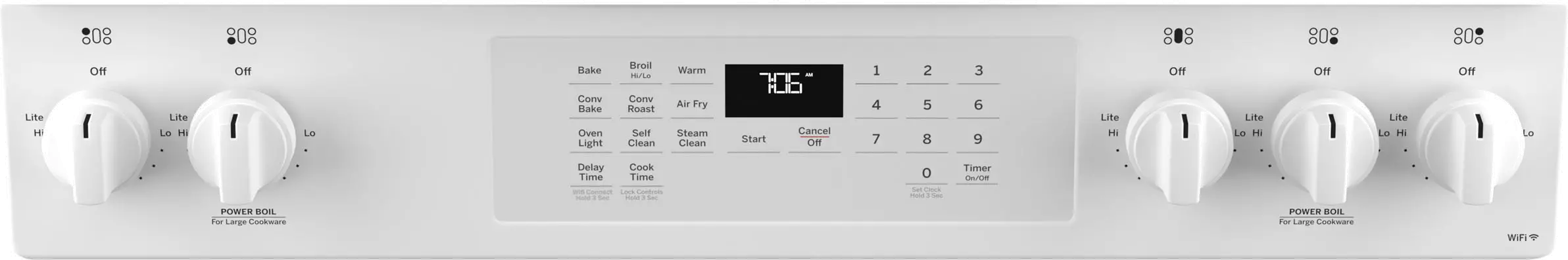 JGS760DPWW GE 30 Inch Slide In Gas Range - White-3