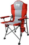 Gobi Heat Terrain Heated Camping Chair with 7.4V Lithium Polymer Battery - Red