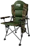Gobi Heat Terrain Heated Camping Chair with 7.4V Lithium Polymer Battery - Camo
