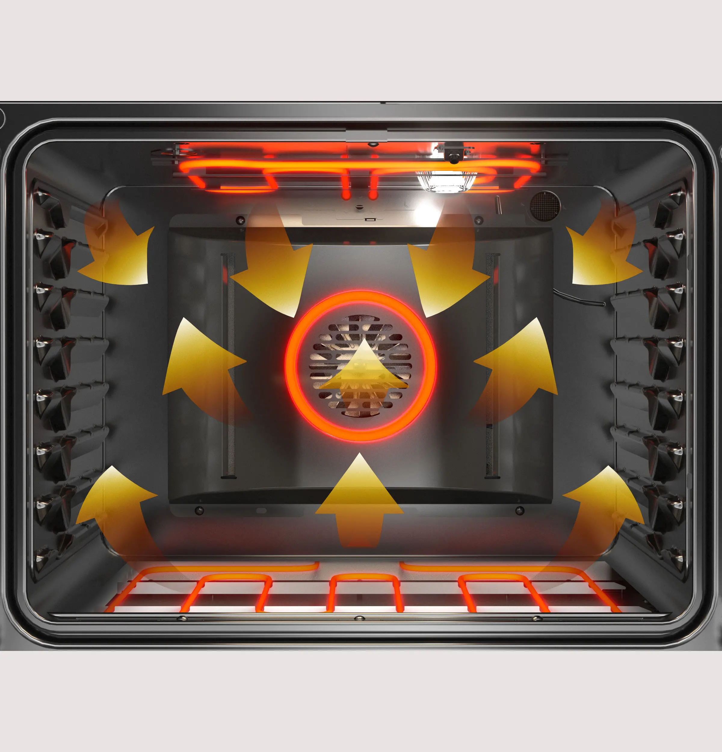 JSS86SPSS GE Slide-In Double Oven Range - Stainless Steel-7