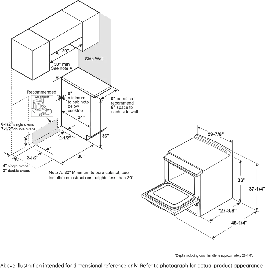 JSS86SPSS GE Slide-In Double Oven Range - Stainless Steel-8