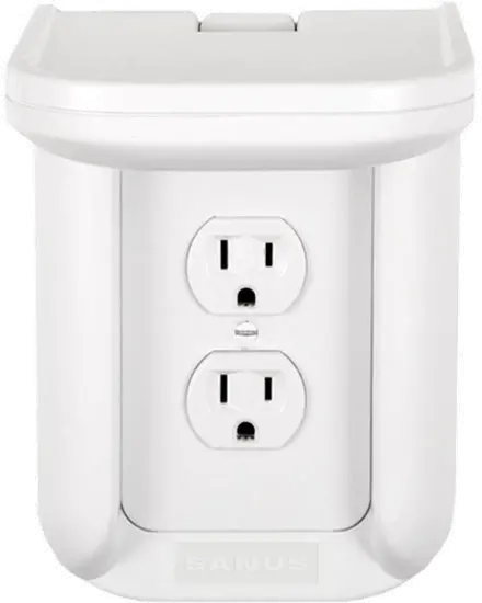 WSOS1 WHITE SHELF Outlet Shelf for Sonos One - White-1
