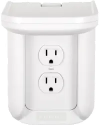 WSOS1 WHITE SHELF Outlet Shelf for Sonos One - White