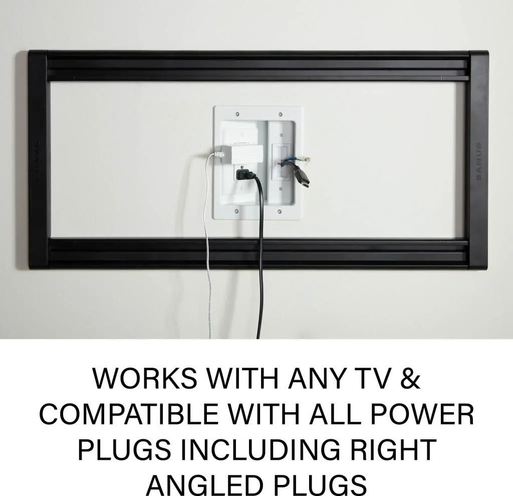 SA-IWP1 In-Wall TV Power and Cable Management Kit-3