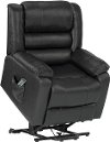Buxton Charcoal Power Reclining Lift Chair
