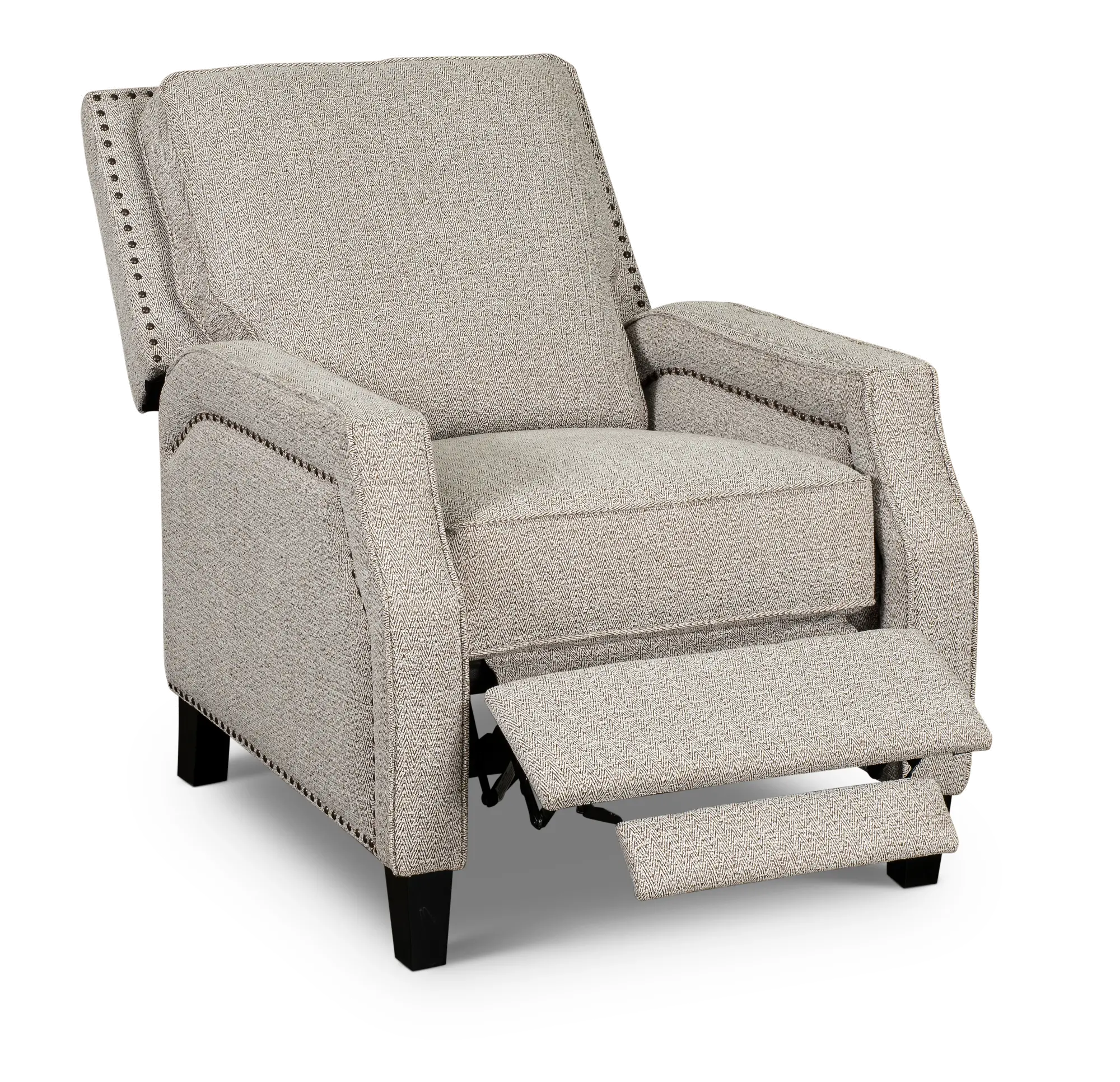 Portico Coconut Pushback Recliner-1
