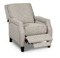 Portico Coconut Pushback Recliner
